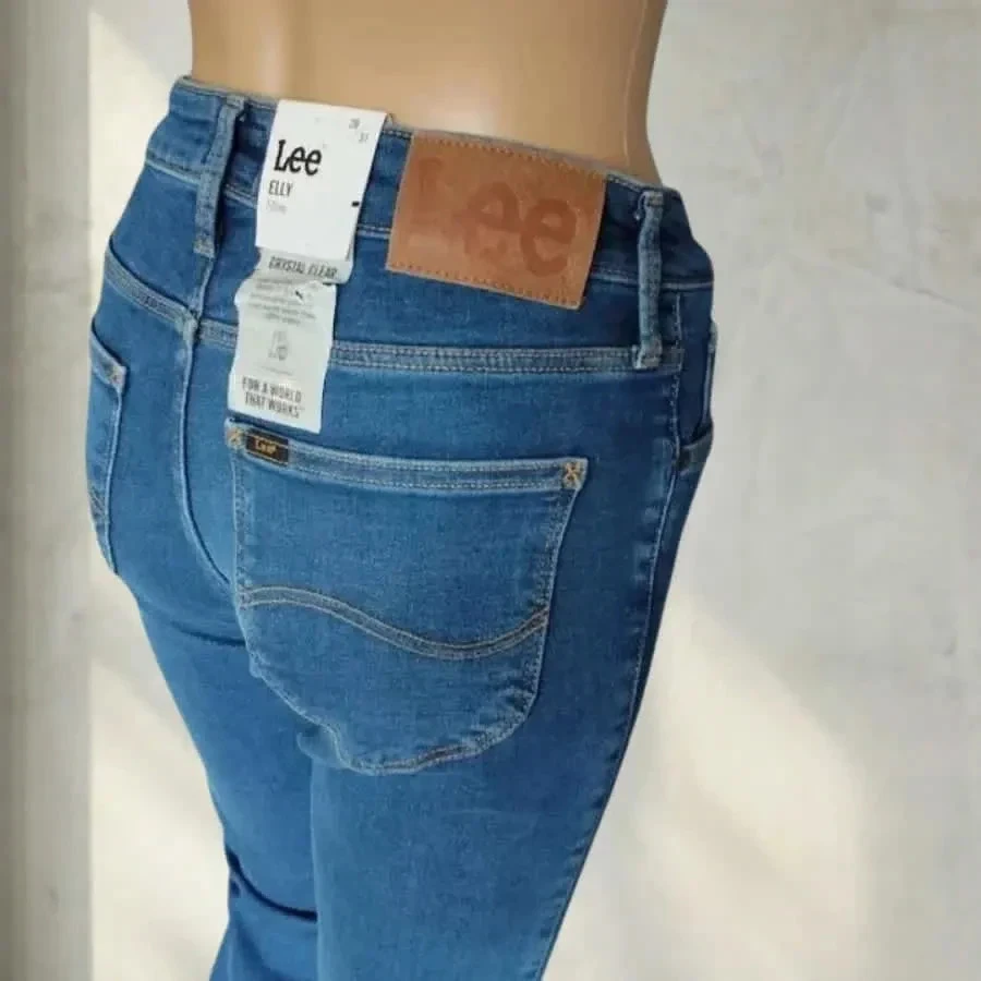 Nieuwe LEE jean model elly slim fit - hoge taille - rekbaar - indigo blauw – photo 8